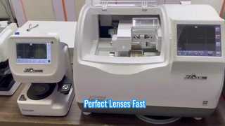 Máy cắt ống kính tự động