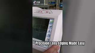 Nhìn kỹ hơn: Máy chỉnh sửa ống kính tự động không có hoa văn 3D với màn hình cảm ứng màu 8"